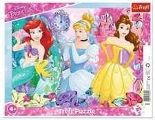 Disney Princess - Puzzle Cadre Enfant - 25 Pièces - 29 X 37 Cm À Partir De 4 Ans