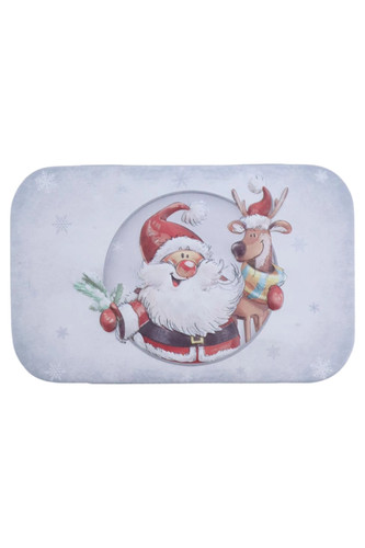 Boîte déco noël métal - boîte,