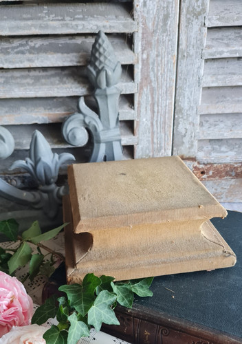 Ancien socle tissu - tissu, globe