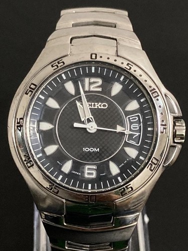 Montre seiko 100m date - seiko,