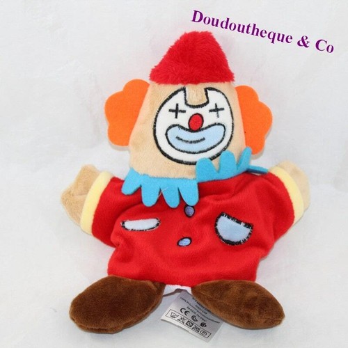 Doudou marionnette clown