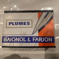 Boite plume BAIGNOL & FARJON N