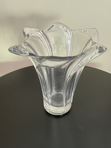 Grand vase cristal art - en,