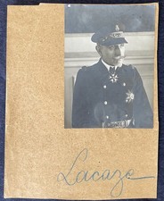 LE GÉNÉRAL LUCIEN LACAZE  : TIRAGE ORIGINAL D'ÉPOQUE