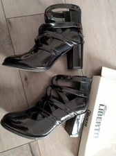 bottine à talon Miss Liberto, Neuf, cuire avec glaçage, Taille 40, Miss Liberto