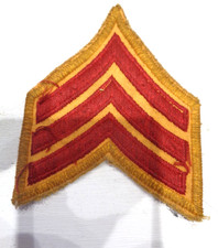 Galon de manche U.S. pour un Sergent. ETATS-UNIS.