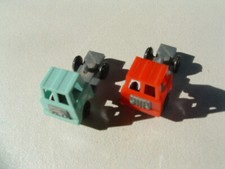 KINDER MONTABLE 2 camions incomplets sans remorque  AUTOTRANSPORTER 