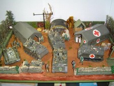 Diorama Vietnam War 1:35 Camp Holloway Sortie De Patrouille Top Built & Painted 