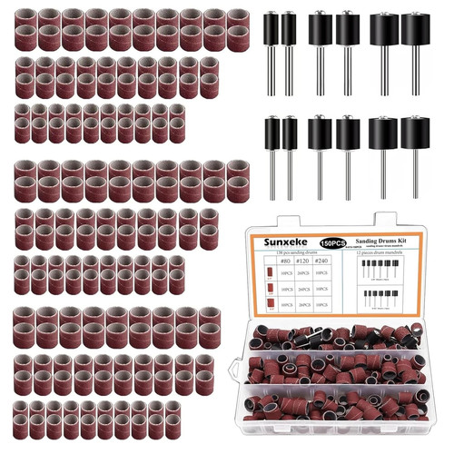150pcs sanding drum kit - 150pcs,