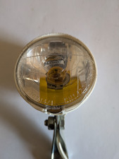 Phare avant rond vélo ancien vintage blanc Ø 56 mm SOUBITEZ