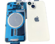 Vitre arrière iphone 14 blanc white back glass apple