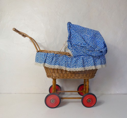 Ancien landau poussette - ancien, en