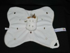 Doudou plat girafe vache