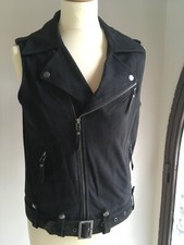 Blouson/Gilet sans manche MAJE daim T: M/38