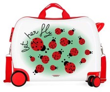 Happy Time Valise Enfant Multicolore 50x38x20 cms Rigide ABS Serrure à combin...