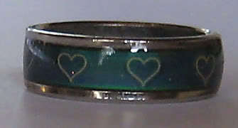 Silver tone ring with - silver-tone,