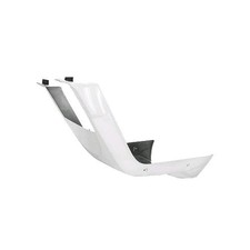 Bas de caisse blanc brillant