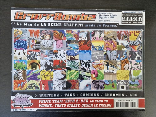 Graffiti magazine graffbombz - graffiti,