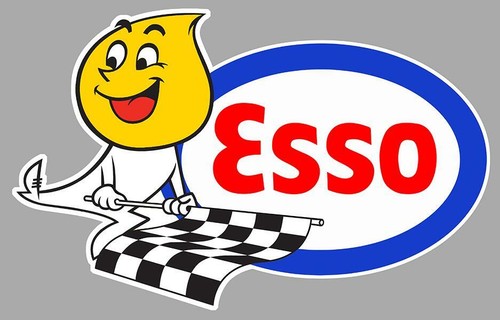 Esso sticker vinyle - ,