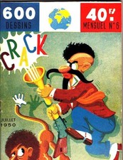CRACK N° 6 DE JUILLET 1950 LE