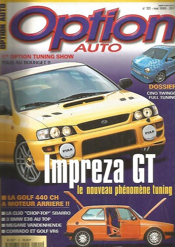 Option auto 101 - auto, impreza