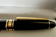 Stylo Plume Laque Noire Nib Iridium Point Allemagne E Cartouche