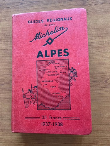 Guide michelin alpes 1937 - , –