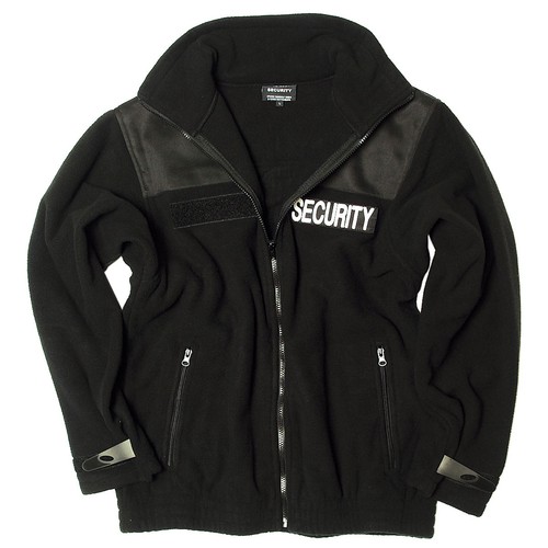 Security fleecejacke noir - security,