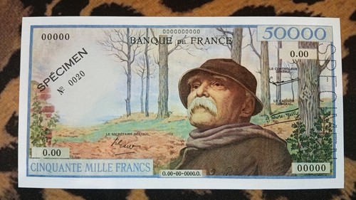 Billet factice 000 francs - factice,