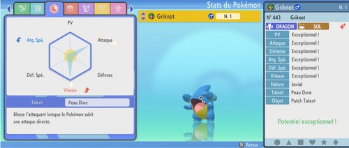Griknot shiny 6iv pokémon - shiny,