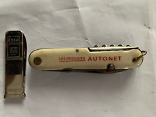 2  COUTEAUX PUBLICITAIRE  ESSO