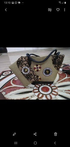 Beau sac tissé - , avec