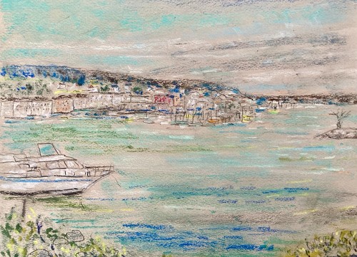 Peinture impressionniste port - #impressionniste,