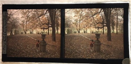 Autochrome parc vue - le,