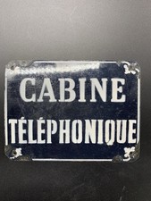Ancienne Plaque Émaillée