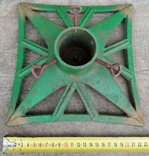 O5- ancien Pied de sapin de Noël en fonte