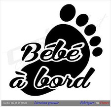  BEBE A BORD EMPREINTES