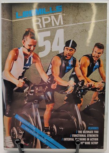 Les mills rpm dvd cd - dvd, +
