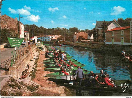 Carte postale coulon - -,