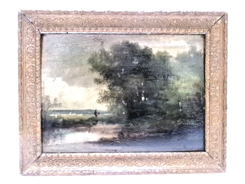 Tableau ancien huile - tableau, ancien,
