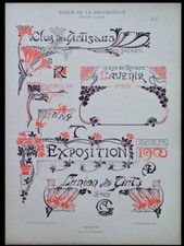 VIGNETTES ART NOUVEAU