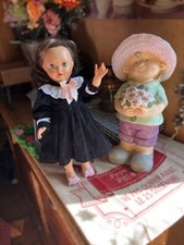 robe pour poupee marie francoise mode et travaux noire col noeud