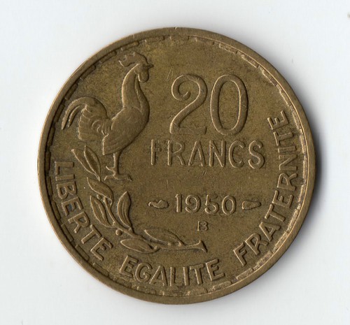 Rare monnaie francs g - de,