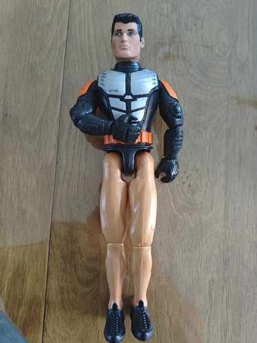 Action man figurine - action, bike
