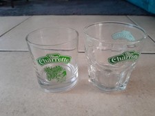 LOT DE 2 VERRES RHUM CHARRETTE
