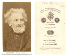 Mulnier, Paris, Léon Cognet Vintage albumen print, CDV.Léon Cogniet est un pei