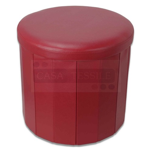 Pouf conteneur éco cuir - pouf, éco-cuir