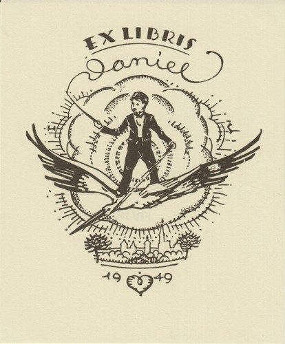 Libris daniel husler - ex-libris,