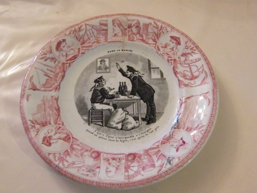 Lunéville assiette parlante - lunéville,