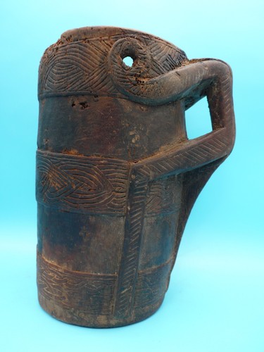 Ancien pot lait yak du - pot,